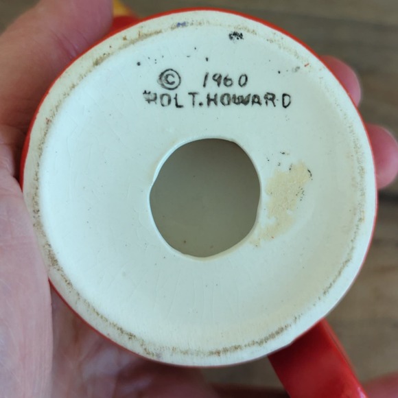 Vintage 1960 Coq Rouge by Holt-Howard Candle Holders Set of Two - Picture 9 of 11